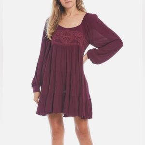 Chelsea & Violet Bohemian Long Sleeve Dress